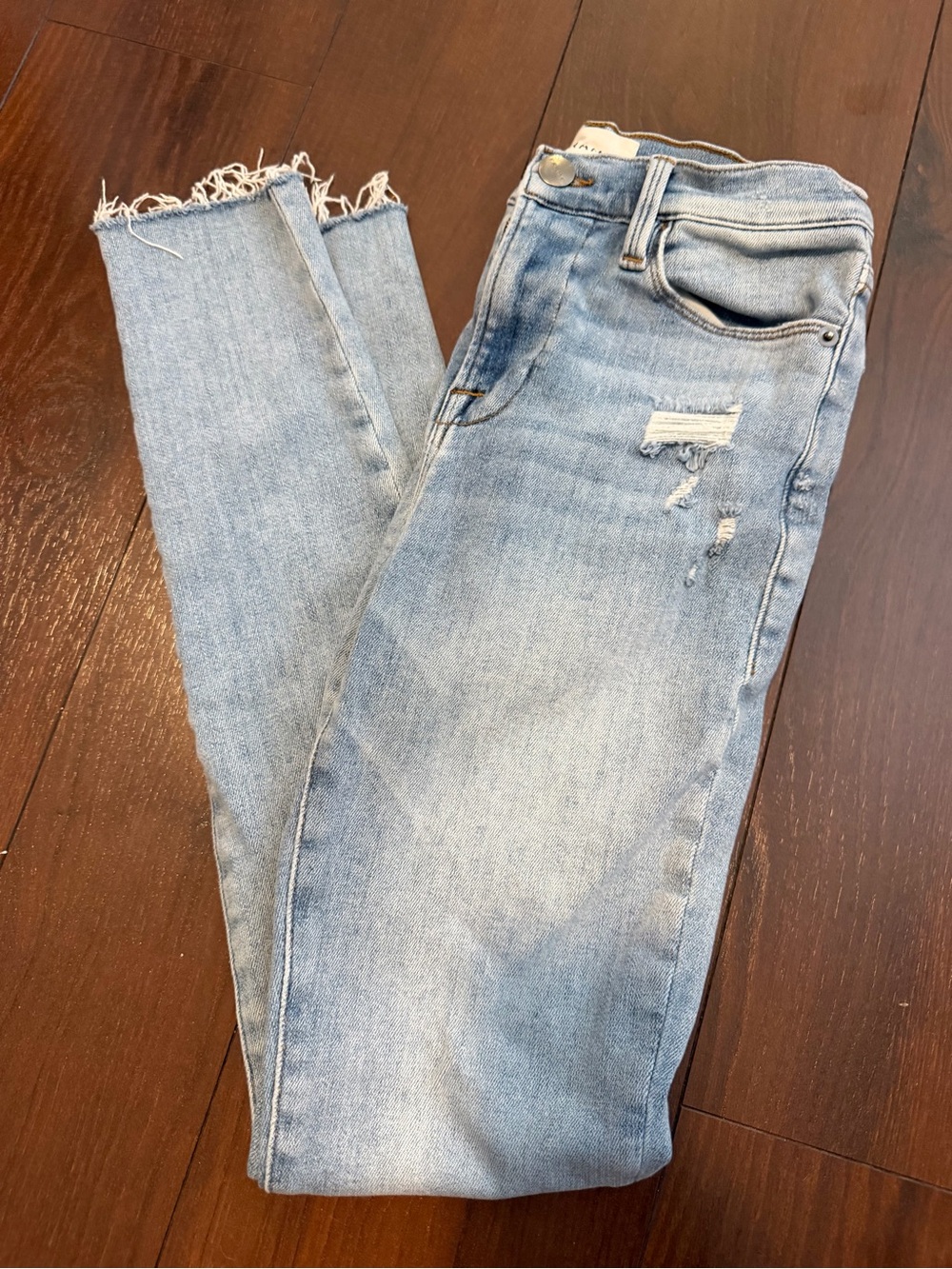 FRAME denim le high skinny 26 jeans women blue